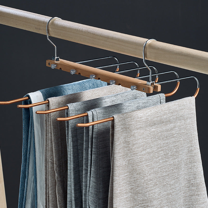 Multifunctional trouser rack home