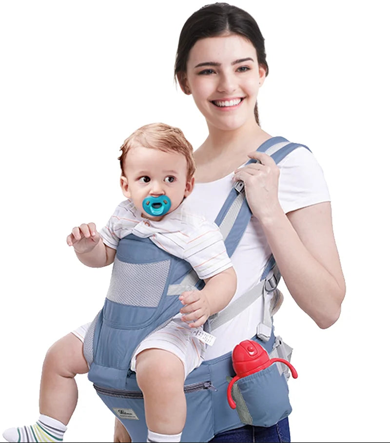 Baby Carrier Waist Stool With Storage Bag Kangaroo Shoulder Swaddle Sling Infant Kid Wrap Ergonomic Backpack Hipseat