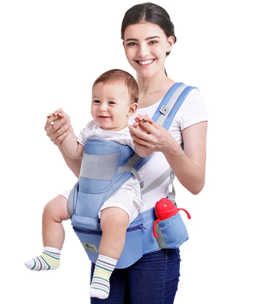 Baby Carrier Waist Stool With Storage Bag Kangaroo Shoulder Swaddle Sling Infant Kid Wrap Ergonomic Backpack Hipseat